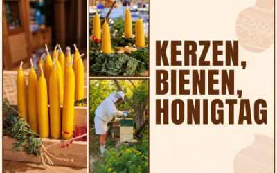 Kerzen, Bienen, Honigtag