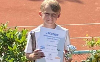 Anton Wiedmann gewinnt U10 in Metzkausen